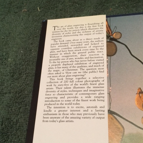 “Engraved Glass” Hardcover - Picture 3 of 4